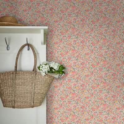 Papier peint liberty fleuri Loveston LAURA ASHLEY