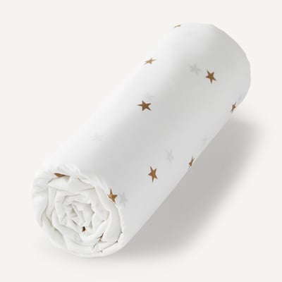 Drap-housse percale coton biologique, Stella AM.PM