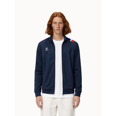 Veste zippée avec détails tricolores Teamsport LE COQ SPORTIF