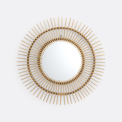Nogu Cane Sunburst Mirror, 90cm Diameter LA REDOUTE INTERIEURS