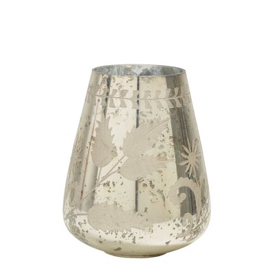 Photophore vase en verre Eden BLANC D’IVOIRE