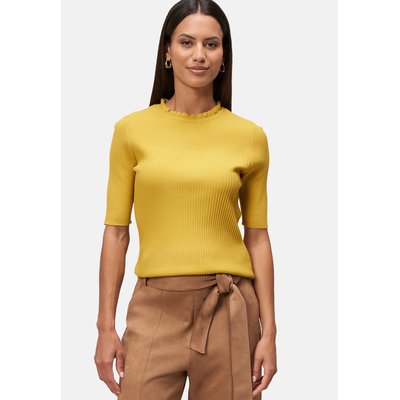 Pull en maille fine avec bord ruché ZERO