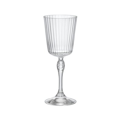Boite de 4 verres à pied   25 cl-AMERICA BORMIOLI