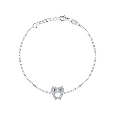 Bracelet en argent 925 et oxyde de zirconium CLEOR