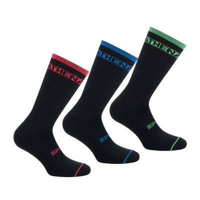 Socquettes, lot de 3 paires, SPORT ATHENA