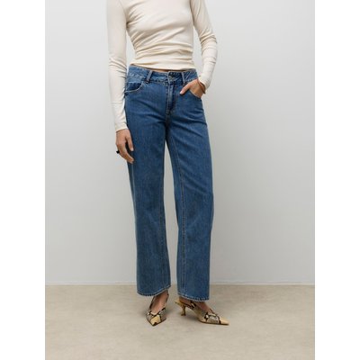 AWRENA Taille moyenne Wide Leg Fit Jeans Jean à coupe large VERO MODA