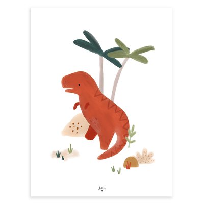 Affiche enfant les dinosaures SUNNY LILIPINSO