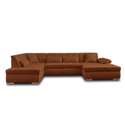 Canapé d'Angle Convertible en Tissu 7 places - VERMONT LISA DESIGN