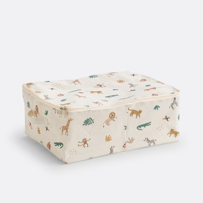 Junglito Animal Medium Polycotton Storage Box LA REDOUTE INTERIEURS