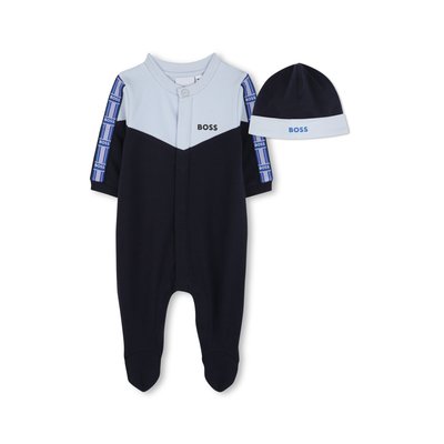 Pyjama et bonnet molletonnés BOSS KIDSWEAR