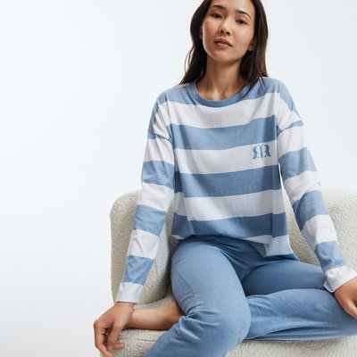 Pyjama jersey, à rayures LA REDOUTE COLLECTIONS