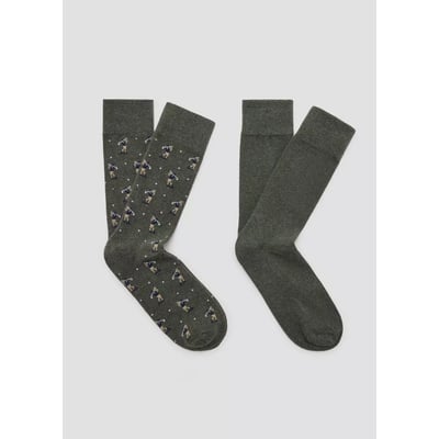 Lot de 2 paires de chaussettes assorties MANGO TEEN