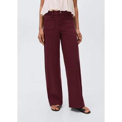 Jean taille basse style culotte MANGO TEEN