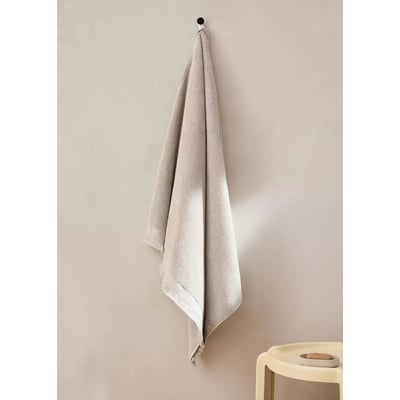 Drap de bain relief à franges MANGO HOME