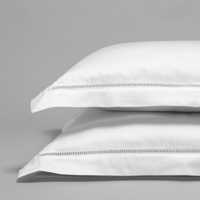 Taie d'oreiller satin de coton égyptien 240 fils - 600tc VENISE COTTON & CO