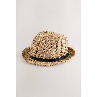 Chapeau mou tressé pliable NEXT