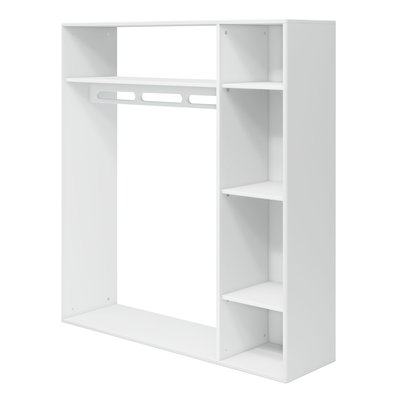 Garde-robe ouverte en effet bois FLEXA