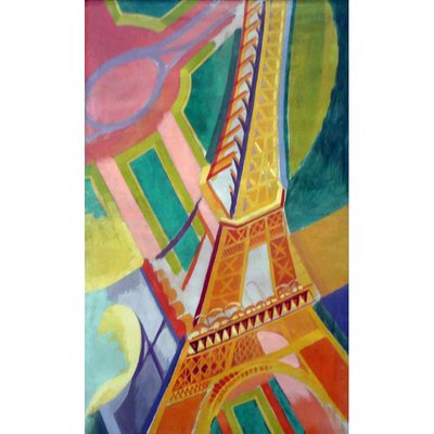 Tour Eiffel de Delaunay PUZZLE MICHELE WILSON