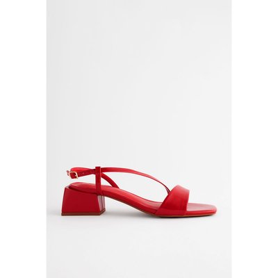 Talon carre rouge La Redoute
