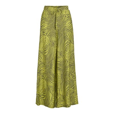 Pantalon large imprimé floral VILA