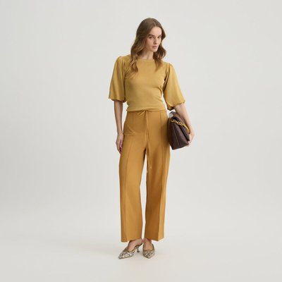 Pantalon moutarde à ceinture LIU JO