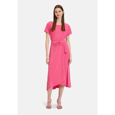 Robe longueur midi à volant BETTY BARCLAY