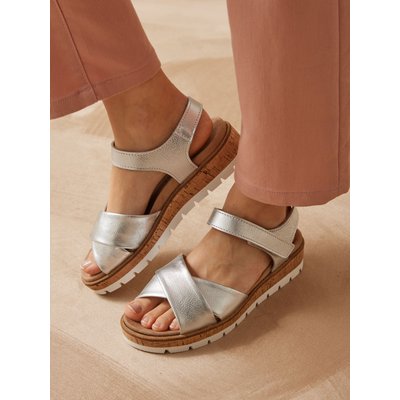 Sandales patte scratch semelle amovible PEDICONFORT