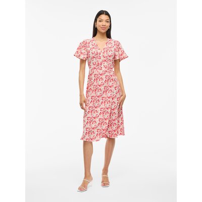 Robe portefeuille longueur midi VILA