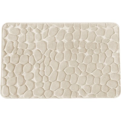Tapis de bain galet à mémoire de forme MINERAL GUY LEVASSEUR