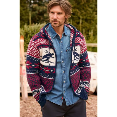 Cardigan à Capuche Festif JOE BROWNS