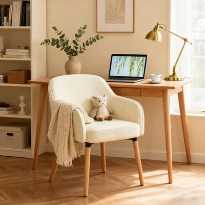 Chaise de bureau fauteuil de bureau scandinave, MARRIAMOFFICE MEUBLES COSY