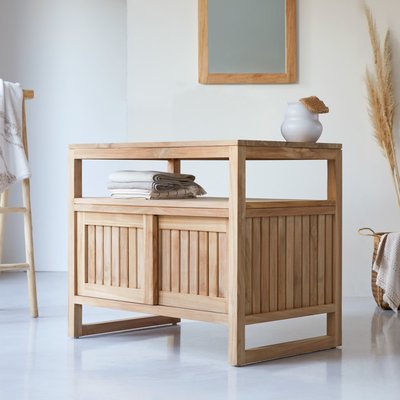 Meuble de rangement en teck massif 90 cm COLONIAL TIKAMOON