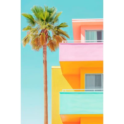 Tableau architecture venice beach pastel HEXOA