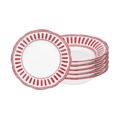 Assiette creuse Napoli   22 cm (lot de 6) - NAPOLI TABLE PASSION