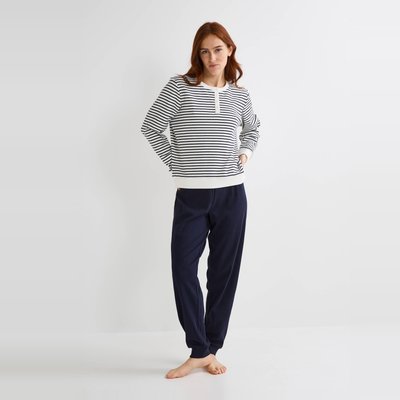 Pyjama en maille à manches longues MONOPRIX