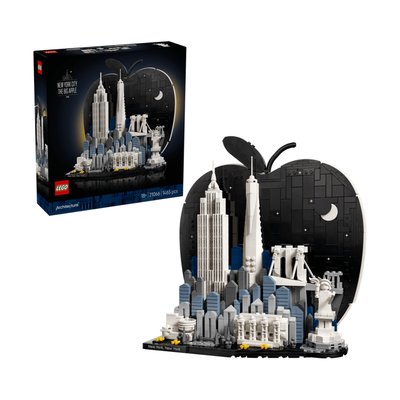Architecture New Yorkla grosse pomme LEGO