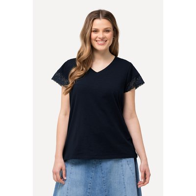 T-shirt avec dentelle ULLA POPKEN