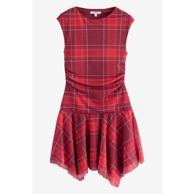 Mini robe en maille asymétrique NEXT