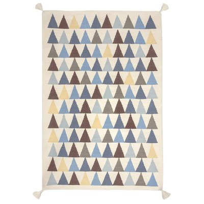 Tapis enfant en laine TRIANGLES AFK LIVING