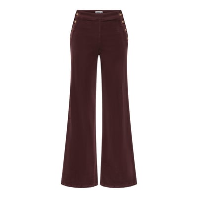 Pantalon large en velours ONLY