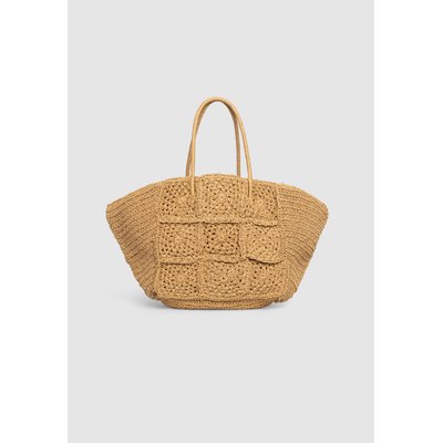 Panier tressage façon raphia IKKS