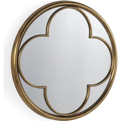 miroir mural doré style rétro métal finition vieillie RECOLLECTION