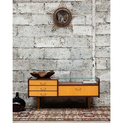 Enfilade bicolore à deux niveaux Margaret N°495 - Bon état DEBONGOUT