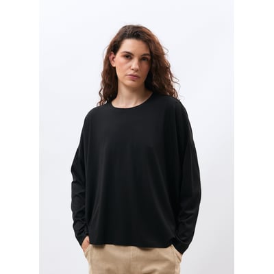 T-shirt en jersey fluide manches longues HUMILITY