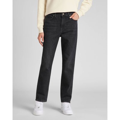 Jean droit Carol, taille haute LEE