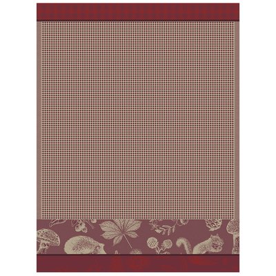 Essuie-mains en Coton, DANS LES BOIS LE JACQUARD FRANCAIS