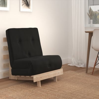 Nemuri Buttoned Single Futon Sofa Bed ÉDITÉ