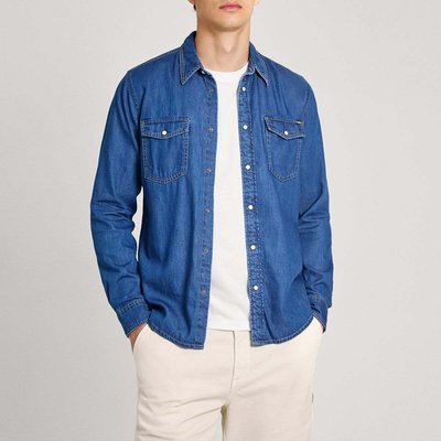 Chemise Coupe Regular En Denim PEPE JEANS