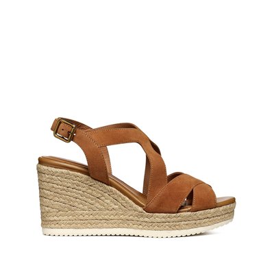 Ademende sandalen met sleehak Ponza GEOX