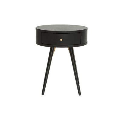 Table de chevet ronde avec tiroir D41 cm KORAL MILIBOO